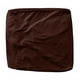thumbnail image 1 of Funda otomana de alta elasticidad, protector de muebles para taburetes, base elástica, lavable Café oscuro, 1 of 9