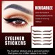 thumbnail image 4 of 8 Colors Double Eyelid Glitter Silver Light Eyeliner Sticker Double Eyelid Sticker, 4 of 4