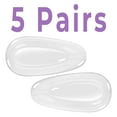 thumbnail image 4 of GMS Optical Air Bag Teardrop Adhesive Silicone Nose Pads for Glasses – 15mm Medium Length, 3.2mm Extra-Thick, Anti-Slip ( 5 Pair, Clear), 4 of 7