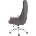 thumbnail image 4 of FOH Premium Genuine Leather Executive Office Chair - High Back (Black), 4 of 7