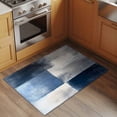 thumbnail image 3 of Area Rugs 2x3,Vintage Blue Gray Oil Painting Non Slip Washable Rug Indoor Carpet Soft Floor Rugs for Home Living Room Bedroom Dining Room Office, 3 of 9