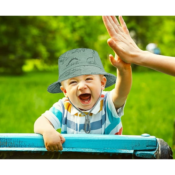 Baby Boy Sun Hat, Summer Beach UPF 50+ Sun Protection Hats, Toddler Kids  Wide Brim Sun Hats Cap 