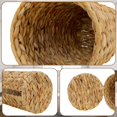 thumbnail image 3 of Soporte de papel con tapa, repuesto extra 3 rollos, para guardar papel higiénico, jacinto Wciker, cesta organizadora para baño, 3 of 4