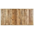 thumbnail image 3 of vidaXL Dining Table 160x80x75 cm Solid Rough Mango Wood, 3 of 5