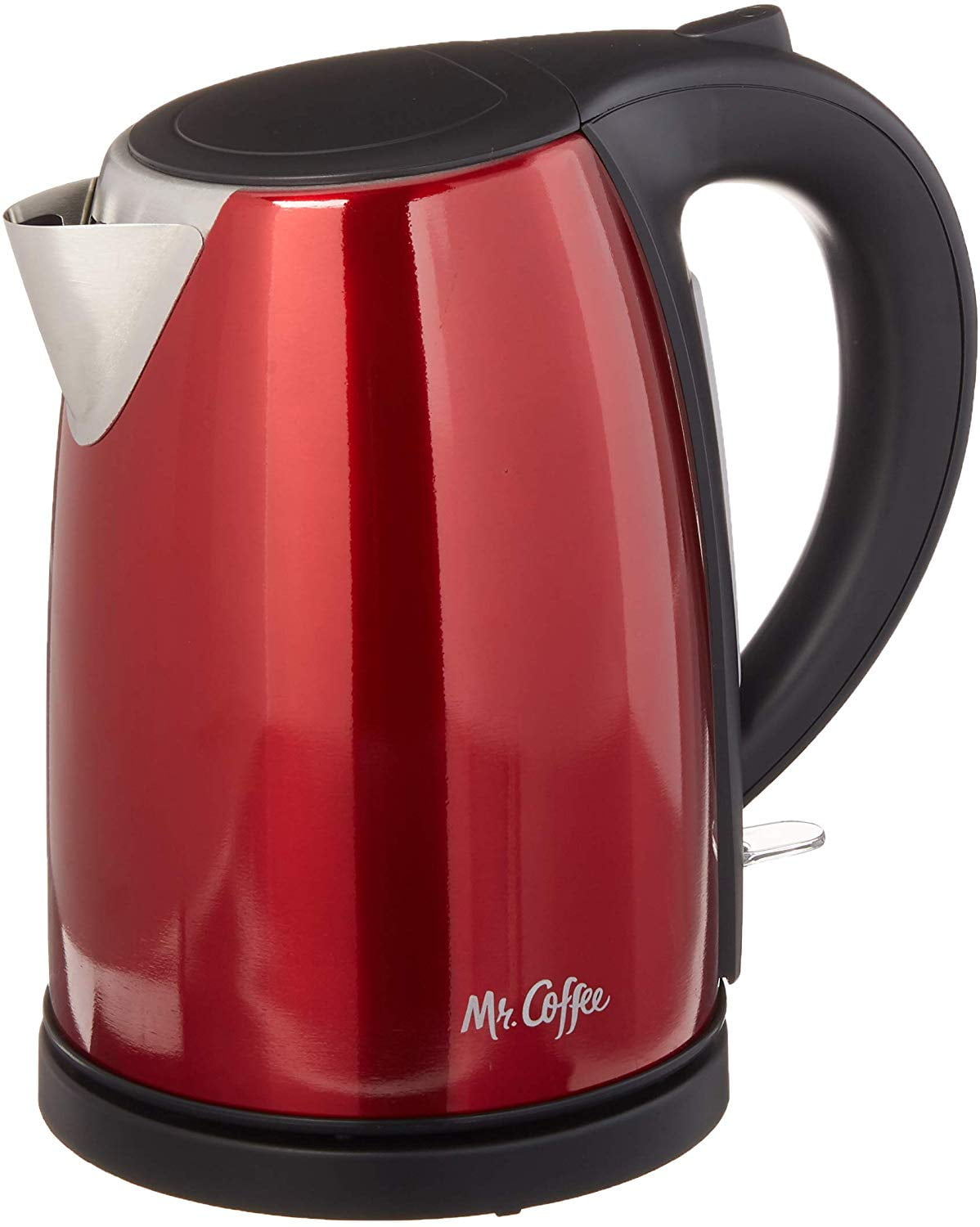 Mr. Coffee Stainless Steel Electric Kettle with 1.7 Liters Capacity and