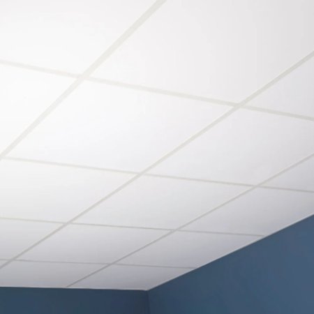 White Sound Absorbing Acoustical Ceiling Tiles 24 X 24 X 1 Lot