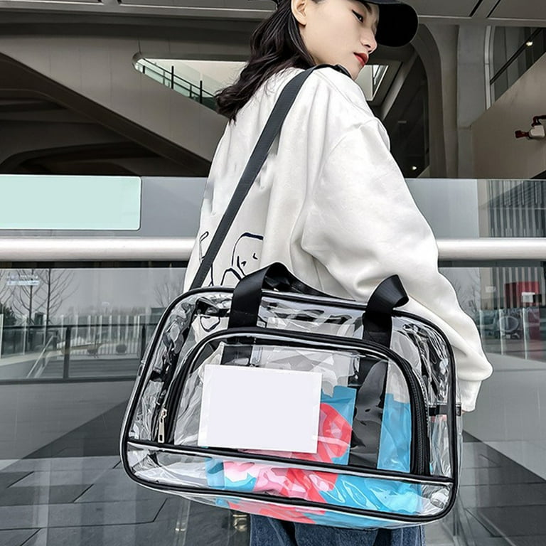 Clear Transparent Bag, Transparent Vinyl Bag, Vinyl Tote Bag