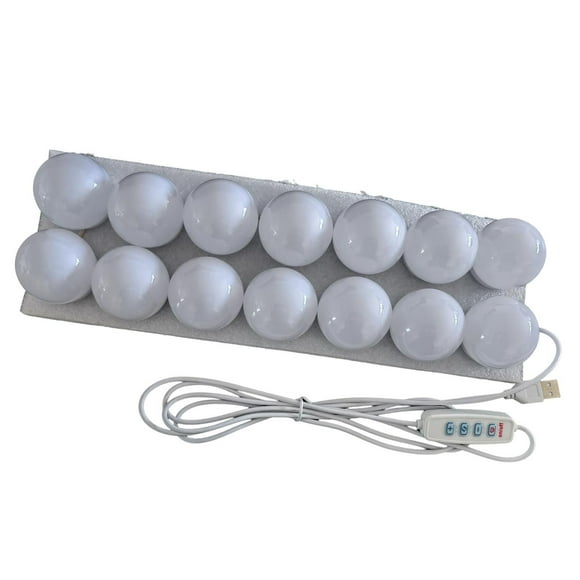 Luces de espejo de maquillaje shamjiam LED