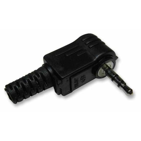PRO SIGNAL - 2.5mm Jack Plug, Stereo. 90 Degree, 2 Pack