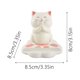 thumbnail image 3 of Soporte para móvil con forma de gato de resina, soporte de escritorio antideslizante, ángulo ajustable para smartphone y tableta, bonita decoración para el escritorio de casa o la oficina, 3 of 7