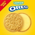 thumbnail image 3 of OREO Lemon Creme Sandwich Cookies, Party Size, 24.95 oz, 3 of 18