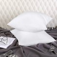 thumbnail image 4 of Bedding Cushion Inner Cushion (pack of 2) 45 x 45 cm (18" x 18") Cushion Fill Hollow Fiber Square Pillow, 4 of 5