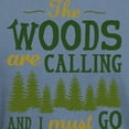 thumbnail image 3 of CafePress - The Woods Are Calling T Shirt - Mens Comfort Colors Shirt, 3 of 5