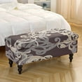 thumbnail image 2 of fastboy Footrest Stool Slipcover Stretch Case Protector for Kitchen Hotel Decor Style B, 2 of 9