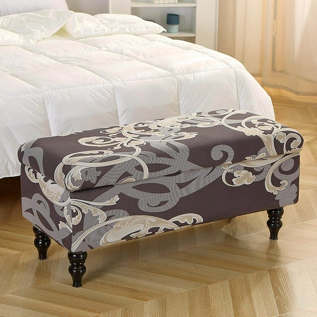 Baohd Housse Extensible pour Repose-Pieds Tabouret Protecteur pour Cuisine Hôtel Style B