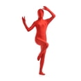 thumbnail image 4 of Disfraces Zentai personalizados Traje de cuerpo completo Traje de gato Disfraces de Halloween Mono para adultos Cremallera en la entrepierna Ojos abiertos Boca abierta, 4 of 5