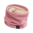 thumbnail image 3 of KLKCMS Winter Neck Gaiter Multipurpose Thick Scarf for Cycling Cold Weather Camping Pink, 3 of 9