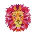 thumbnail image 1 of Pre - Printed Cross Stitch Animal Pattern DIY Needlework Crafts 5 . 9x5 . 9in Lion, 1 of 8