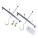 thumbnail image 5 of Abrazaderas de techo de escalera para automóvil Accesorios de escalera con cerradura Abrazaderas de escalera para automóvil, 5 of 9