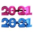 thumbnail image 1 of 2pcs New Year Party Glasses 2020 Decorative Glasses Number Decorative Glasses, 1 of 8