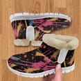 thumbnail image 3 of Psesaysky Graffiti Snow Boots for Women Girls Warm Slip-on Fashionable and Wear-Resistant Snow Boots, 3 of 7