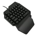 thumbnail image 3 of Oubit Clavier de Jeu, Clavier à une Main pour Clavier PUBG Clavier de Jeu Gauche Design Convivial, 3 of 9