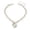 C, variant on Chunky Heart Necklace Toggle Necklaces For Women Choker Necklaces Gold Statement Necklaces With Thick Chain Heart Charm Necklace Collars Pendant As Birthday Valentin