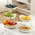 thumbnail image 7 of 2 Tier Ceramic Fruit Basket, Decorative Tiered Fruit Basket Holder Stand Organizer for Kitchen, 7 of 7