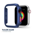thumbnail image 3 of Allytechgroup Case Compatible with Apple Watch Series 11/10 46mm, Support Wireless Charging Shockproof Cover for iWatch Series 11/10 46mm for Women Men, Blue, 3 of 7