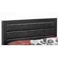 thumbnail image 3 of Full Size Solid Wood Storage Bed Frame with Black Finish for Bedroom, 3 of 5