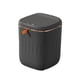 thumbnail image 2 of Contenedor de basura eléctrico sin contacto, portátil, con tapa, automático 20L oro negro, 2 of 9