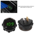 thumbnail image 3 of Medidor de voltaje de voltímetro de motocicleta modificado Medidor de panel Indicador digital LED ANGGREK Otros, 3 of 8