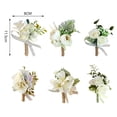 thumbnail image 2 of Boutonniere, Boutonniere para los novios y novios Boutonniere de rosas Boutonniere para novios construido para durar, 2 of 7