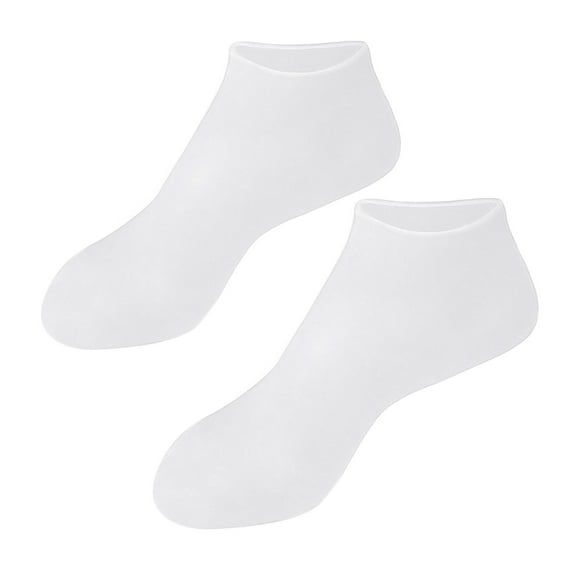 Calcetines de silicona Yuyangstore para piel seca hidratantes Cuidado de los pies hombres y mujeres