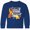Royal Blue, variant on Leukemia Awareness Yippee No More Chemo for Me Long Sleeve Youth T-Shirt