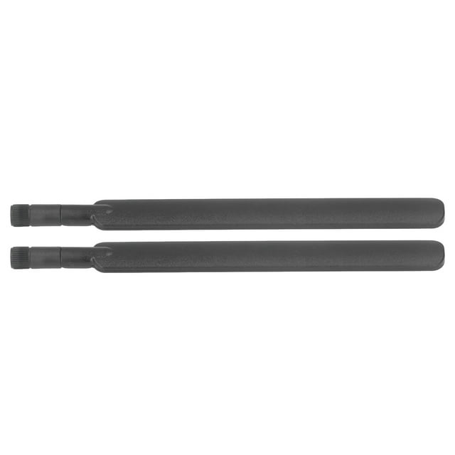Signal Transmission Antenna, 2Pcs Omnidirectional Antenna 5dBi Waterproof SMA Male For Security Alarm Black