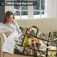thumbnail image 2 of Corgi Blanket for Kids Boys Girls, Corgi Gifts for Corgi Dog Lover, Super Soft Fuzzy Dog Throw Blanket Corgis Print Plush Gift for Birthday Christmas 60x80inch, 2 of 6