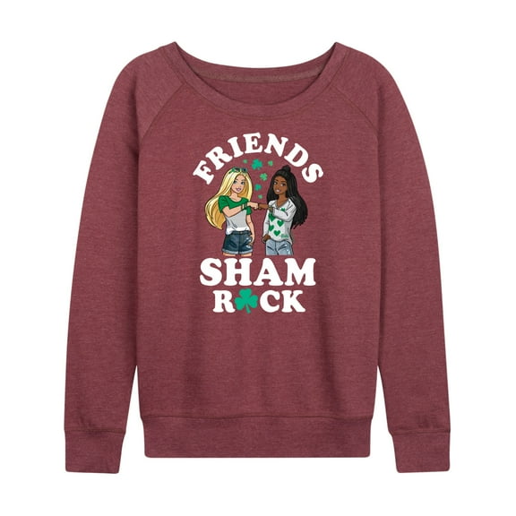 Barbie - Friends Sham Rock - Women's Lightweight French Terry Long Sleeve Shirt