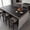 Black, variant on Extra Large Silicone Mats for Kitchen Counter, Heat Resistant Mat, Nonslip Kitchen Countertop Protector Mat, Cuttable Counter Protector Mats for Island Workbench(47.3''x23.6''Black)