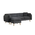 thumbnail image 6 of Brayden Dark Gray Fabric Sectional Sofa Chaise, 6 of 6