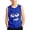 Blue, variant on Boys Tops Trendy Funny Print Sleeveless Vest Cool Boys Beach Clothes,Orange,5-6 Years