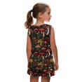 thumbnail image 2 of chaqlin Mushroom Flowers Girls 2 Piece Summer Outfits Kids Shorts Set Round Neck Tank Top and Soft Shorts with Pockets Kids Short Set for 5-14Y, 2 of 7