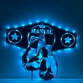 thumbnail image 2 of Handmadetneonsign Boxing Gloves Metal Wall Art, Boxer Glove Metal Sign Wall Decor, Sport Wall Decor, 2 of 5