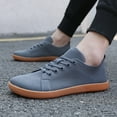 thumbnail image 3 of YOURDIARY Men's Barefoot Shoes Minimalist Cross-Trainer Shoes Wide Toe Walking Shoes Running Sneakers, 3 of 7
