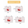 thumbnail image 7 of Large Induction Cooktop Protector Mat Happy Valentine's Day Stove Top Covers for Electric Stove, Red Love Heart Fly Romantic Decorative Stove Burner Cover Mats, Glass Top Stove Cover, 7 of 7