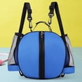thumbnail image 1 of Bolsas De Baloncesto Bolsa de baloncesto de malla bolsa de baloncesto portátil para deportes al aire libre (azul), 1 of 9