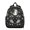 Black-51, variant on Gothic Student Backpack – Celestial Moon And Star Steampunk Print With Cosmic Sunburst Lunar Eclipse Astral Aesthetic Pattern