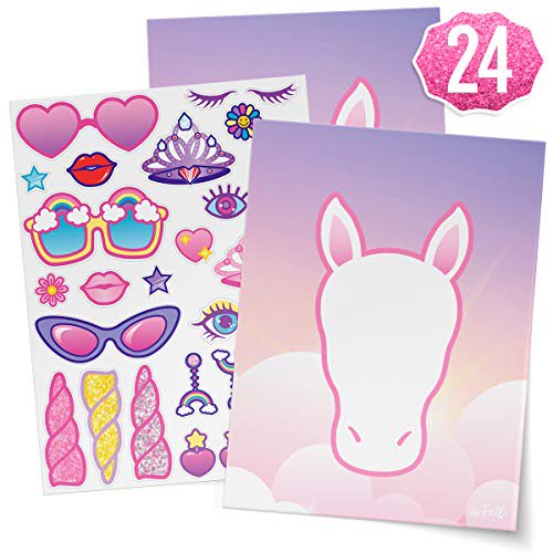 xo, Fetti xo, Fetti Unicorn Party Sticker Craft Game for Kids 24