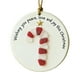 thumbnail image 1 of Sea Glass Christmas Tree Ornament with Miniature Beach Scene and Natural Sand for Holiday Decor, 1 of 2