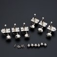 thumbnail image 4 of Tignapoo Vintage Style 6-Inline Left-Handed Locking Guitar Tuners, Chrome Finish, Stable Shaft Design for Electric and Acoustic Guitars, 4 of 7